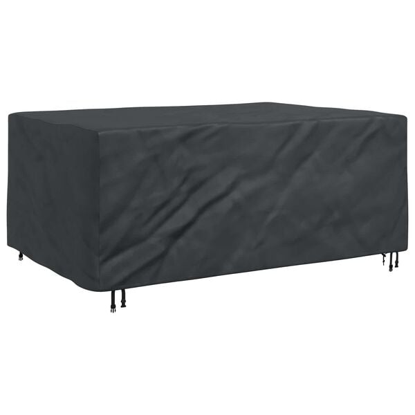 vidaXL Furniture Cover Plain Black 82.68 x 51.18 x 27.56 in 210D