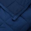 vidaXL Weighted Blanket Blue