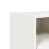 vidaXL TV Cabinet White Cold-rolled steel Medium Rollable TV Cabinet
