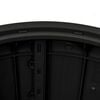 vidaXL Garden Storage Box Black Polypropylene 26.6 x 26.6 x 17.3 in