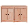 vidaXL Kitchen Cabinet Brown 41.7" x 21.7" x 25.2" Solid Pine wood