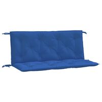 vidaXL Garden Bench Cushions 2 pcs Blue 47.2"x19.7"x2.8" Oxford Fabric