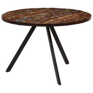 vidaXL Wooden Dining Table Multicolor
