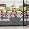 vidaXL Decking Tiles 10 pcs Gray Wash 11.8"x11.8" Solid Acacia Wood