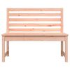 vidaXL Garden Bench Natural Wood Solid Douglas wood Standard Durable