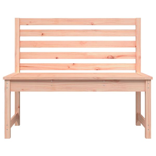 vidaXL Garden Bench Natural Wood Solid Douglas wood Standard Durable