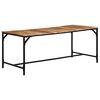 vidaXL Dining Table 70.9"x35.4"x29.5" Solid Wood Rough Mango