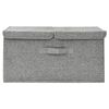 vidaXL Storage Box Grey
