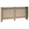 vidaXL Radiator Cover 67.7"x7.5"x32.1" MDF