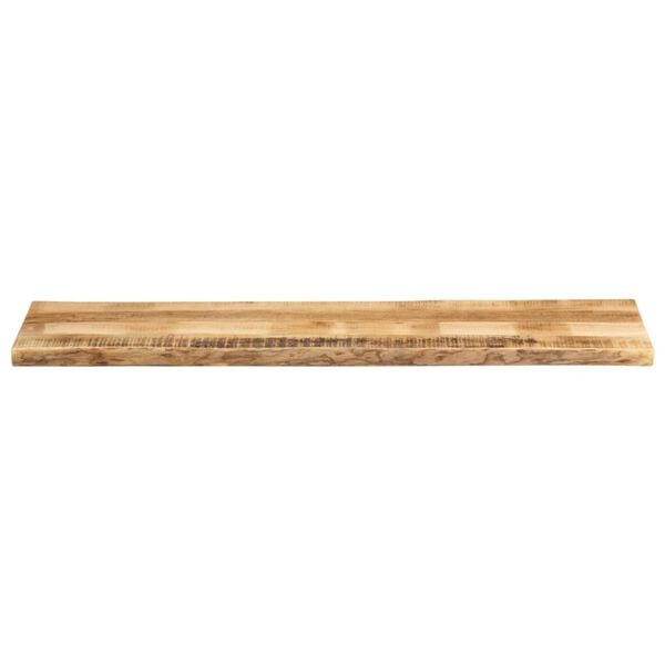 vidaXL Table Top Natural wood Solid rough mango wood 70.9 x 15.7 in