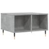 vidaXL Coffee Table Concrete Grey Engineered Wood Medium Coffee Table