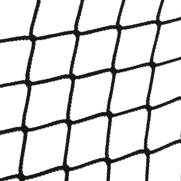 vidaXL Trailer Net with Elastic Rope Black 13.1x9.8' PP