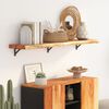 vidaXL Wall Shelf Natural Acacia Solid Acacia wood