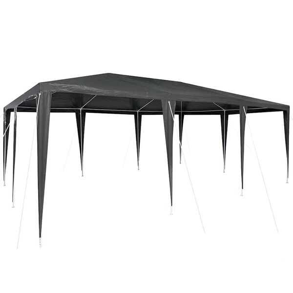 vidaXL Party Tent Anthracite 236.22 x 157.48 x 104.72 in