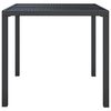 vidaXL Garden Table Anthracite Steel (e-coating and powder coating) Medium