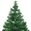 vidaXL Artificial Pre-lit Christmas Tree with Ball Set 47.2" 230 Branches