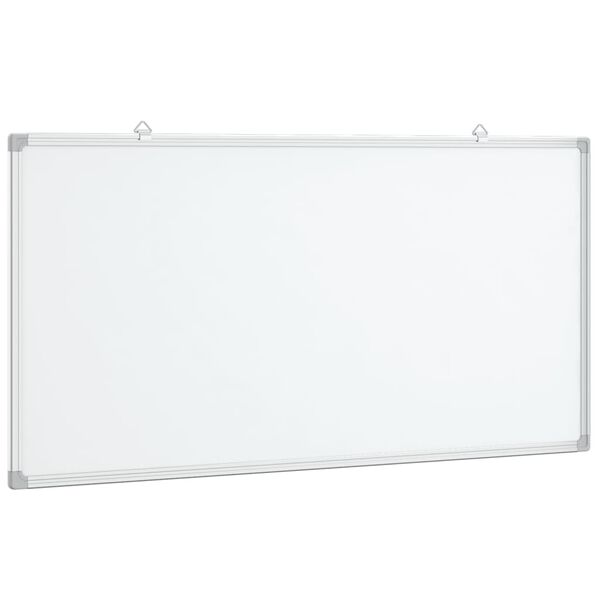 vidaXL Magnetic Whiteboard 23.6"x11.8"x0.7" Aluminum