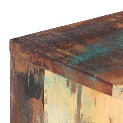 vidaXL Desk 46.5"x18.9"x29.5" Solid Reclaimed Wood