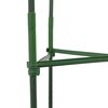 vidaXL Tomato Cage Set of 4 Green Steel with PE coating, PP Medium
