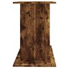 vidaXL Aquarium Stand Smoked Oak Engineered wood 39.4 x 15.7 x 23.6 in
