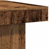 vidaXL Coffee Table Old wood Engineered wood 35.4x35.4x11.0 in