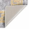 vidaXL Rug Grey 100% Polyester 31.5x118.1 in Rug Rectangular