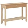vidaXL Console Table 43.3"x13.7"x31.4" Wood