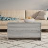 vidaXL Coffee Table Grey Sonoma Engineered wood Medium