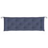 vidaXL Garden Bench Cushion Set of 2 Navy Blue