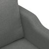 vidaXL Sofa Set Dark grey Fabric (100% polyester), metal, textilene, plywood