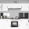 vidaXL Kitchen Backsplash 2 pcs Dark Grey 47.24 x 19.69 in