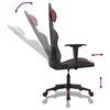 vidaXL Gaming Chair Black and Wine Red Faux Leather