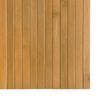 vidaXL Room Divider Natural Width 157.5" Height 65.0" Bamboo