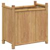 vidaXL Planter Natural Bamboo Bamboo Medium Decorative Inlays