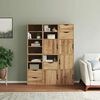 vidaXL Side Cabinet Honey wood