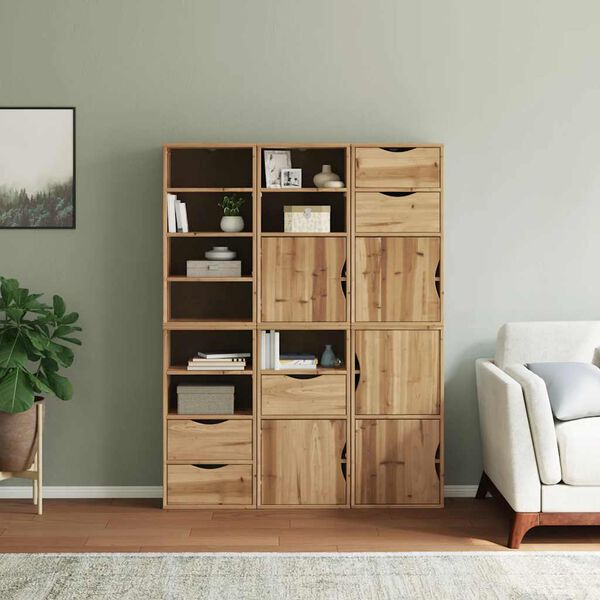 vidaXL Side Cabinet Honey wood