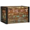 vidaXL Storage Box 31.50 x 19.69 x 19.69 in Reclaimed Wood