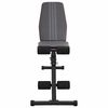 vidaXL Weight Bench Manual Black 131 x 41 x 110 cm Steel