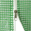 vidaXL Greenhouse Green PE (polyethylene), Galvanized steel Large