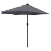 vidaXL Garden Parasol Anthracite 115.75 x 59.06 x 88.19 in