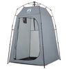 vidaXL Privacy Tent Gray Quick Release Waterproof