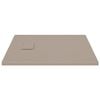 vidaXL Shower Base Tray SMC Brown 31.5"x31.5"