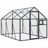 vidaXL Aviary Anthracite Aluminum Large Durable Aviary Rectangular