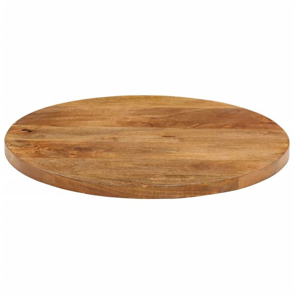 vidaXL Table Top Oak Solid mango wood Small Durable Table Top Round