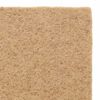 vidaXL Hemp Mat Natural 100% Hemp 3.3 x 3.3 ft Tough Hemp Mat Square