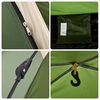 vidaXL Camping Tent 5-Person Green Quick Release