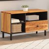 vidaXL TV Cabinet Natural Acacia Solid Acacia wood, Engineered wood, Iron