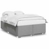vidaXL Bed Frame Light grey