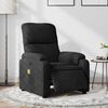 vidaXL Electric Massage Recliner Chair Black