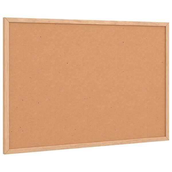 vidaXL Cork Board with Solid Pine Wood Frame 23.6x15.7"